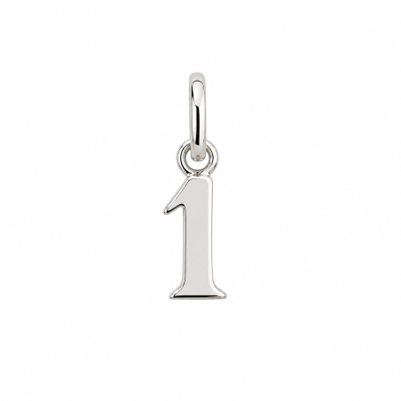 Pendentif chiffre 1 - Argent – Artisanat Français depuis 1954 