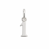 Pendentif chiffre 1  – Or 9 carats jaune ou gris – Artisanat français depuis 1954 