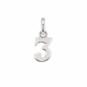 Pendentif chiffre 3  – Or 9 carats jaune ou gris – Artisanat français depuis 1954 