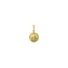 Pendentif noix - plaqué Or jaune ou rose - Atelier 1924 - Patrimoine Vivant Français 