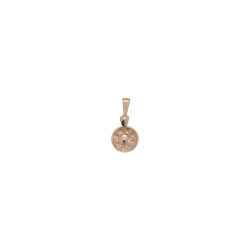 Pendentif taste-vin - plaqué Or jaune ou rose - Atelier 1924 - Patrimoine Vivant Français 