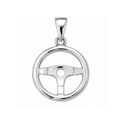 Pendentif volant de voiture – Argent – Atelier 1924 – Patrimoine Vivant Français 
