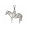 Pendentif zèbre – Argent – Atelier 1924 – Patrimoine Vivant Français 