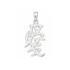 Pendentif Chinois amour – Argent – Atelier 1924 – Patrimoine Vivant Français 