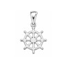 Pendentif Dharmachakra – Roue du Dharma – Argent – Atelier 1924 – Patrimoine Vivant Français 