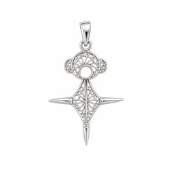 Croix du sud filigrane - Argent - Atelier 1924 - Patrimoine Vivant Français 
