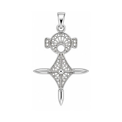 Croix du sud filigrane - Argent - Atelier 1924 - Patrimoine Vivant Français 