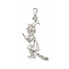 Pendentif sorcière – Argent – Atelier 1924 – Patrimoine Vivant Français 