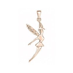 Pendentif fée - Or 18 carats jaune, gris ou rose – Atelier 1924 - Patrimoine Vivant Français 