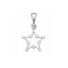 Pendentif Étoile d’hiver - Argent - Atelier 1924 - Patrimoine Vivant Français 