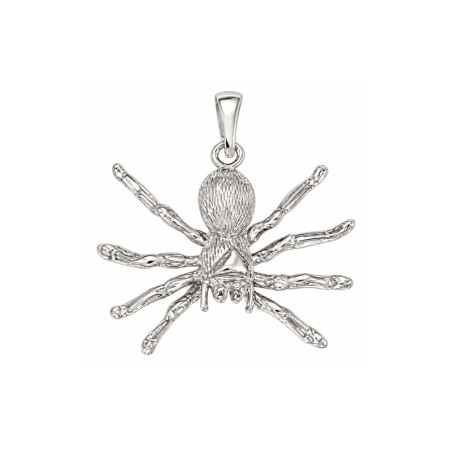 Pendentif araignée mygale - Argent - Atelier 1924 - Patrimoine Vivant Français 