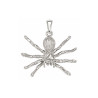 Pendentif araignée mygale - Argent - Atelier 1924 - Patrimoine Vivant Français 