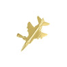 Pendentif avion de chasse - Or 14 carats jaune ou gris - Atelier 1924 - Patrimoine Vivant Français 