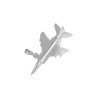 Pendentif avion de chasse - Argent - Atelier 1924 - Patrimoine Vivant Français 