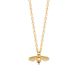 Collier abeille - Plaqué Or - Haute fantaisie - Design Français depuis 1954 