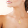 Pendentif constellation scorpion zirconiums - Plaqué Or - Haute fantaisie - Design Français depuis 1954 