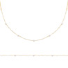 copie de Collier cercle trilogie plaqué or – Haute fantaisie · Design Français depuis 1954 