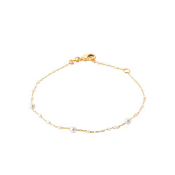 Bracelet multi-perles - Plaqué Or – Haute fantaisie · Design Français depuis 1954 